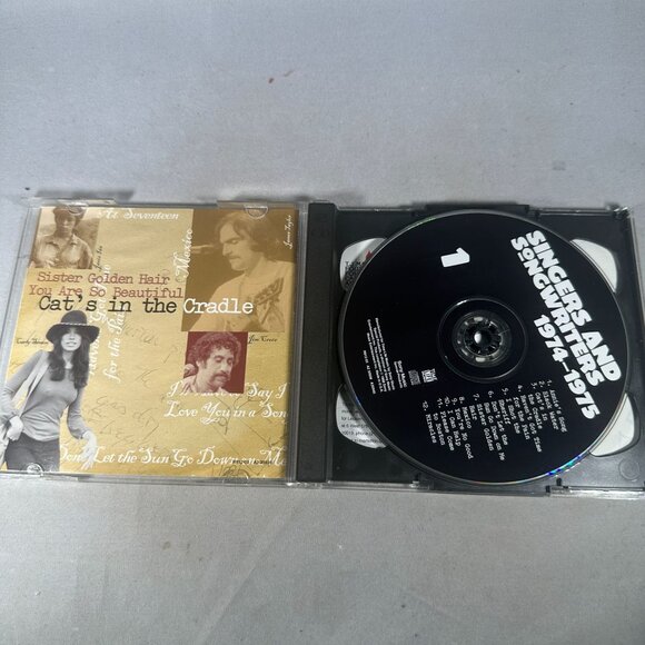 Singers And Songwriters 1974-1975 Time Life CD Set 2-Disc Compilation Music - Picture 3 of 4